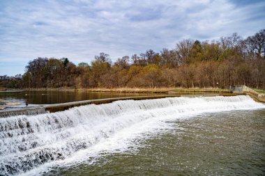 Toronto 'daki Humber Nehri manzarası.