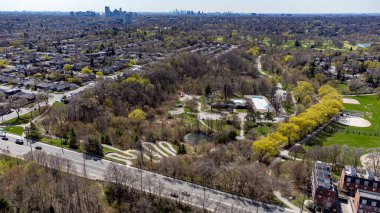Toronto 'daki Smythe Park' ın havadan görüntüsü.