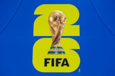 FIFA Dünya Kupası resmi logosu 2026 Trophy ve 