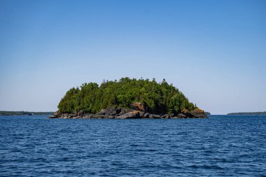 Tobermory 'deki Orta Ada Manzarası.