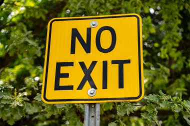 Açık hava ayarında çıkış işareti yok.