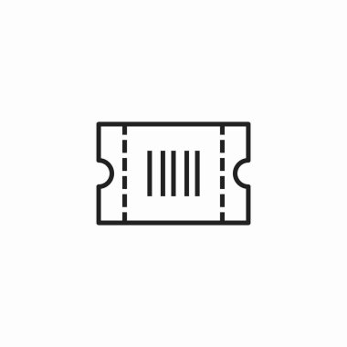 Bar Kodu Bilet Etiketi simgesi