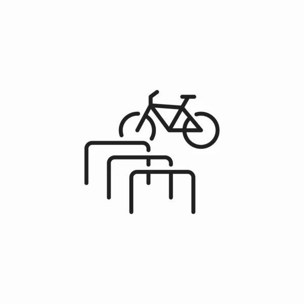 Parking Vélos Vente Magasin — Image vectorielle
