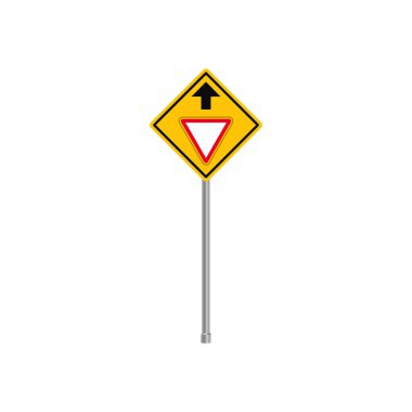 Yol Verin Trafik İşareti