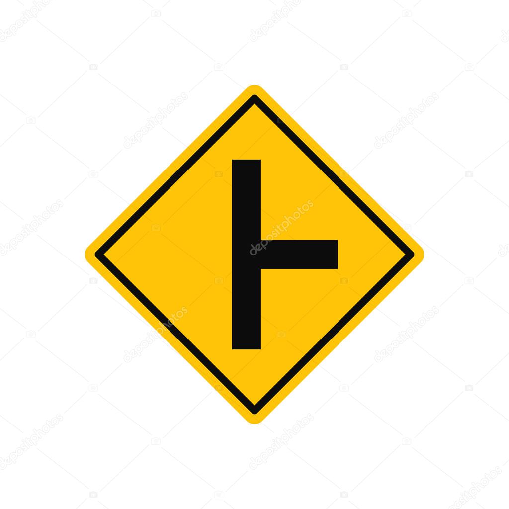 Signo de opción de giro recto o derecho 2024