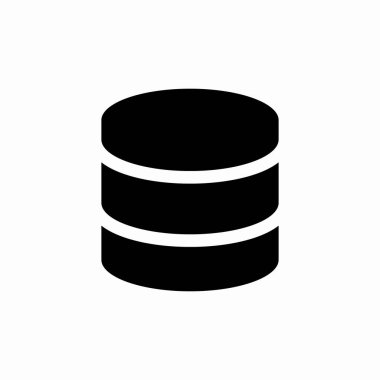 veri tabanı sunucu depolama simgesi