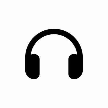 kulaklıklar müzik ses vektörü simgesi