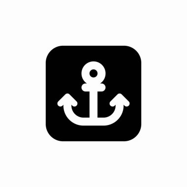 çapa deniz yaban domuzu gemi simgesi