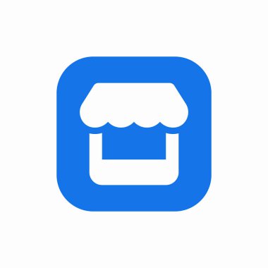 Mağaza perakende simgesi işareti