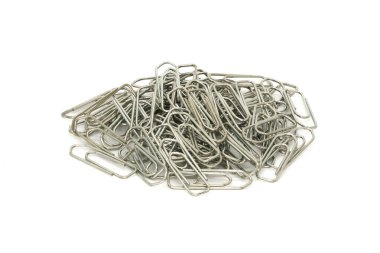 Bir grup ataç beyaz arkaplan