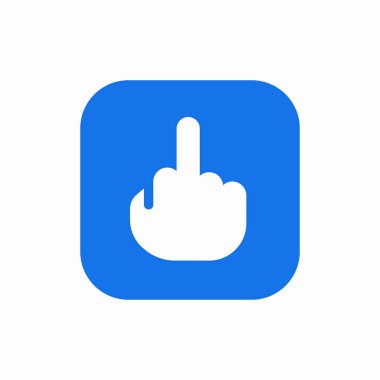 orta parmak jest simgesi