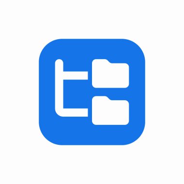 dizin dosya ağacı yolu simgesi