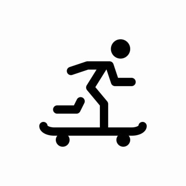 Kaykay sürüşü üçgen vektörü