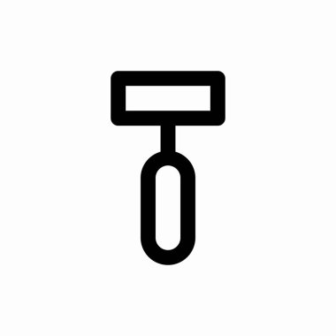 jilet gibi keskin simge vektörü