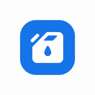 Benzin benzini kutusu simgesi işareti