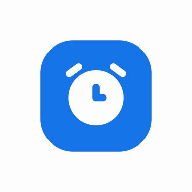 Alarm saati simgesi işareti