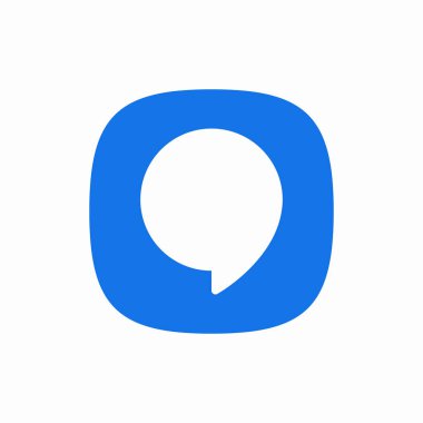 Konuşma balonu sohbet ileti simgesi