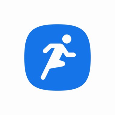 koşu sporu maratonu simgesi işareti