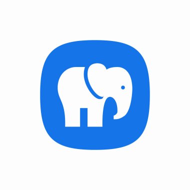 Fil vahşi hayvan simgesi işareti