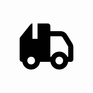 Çöp kamyonu simgesi işareti