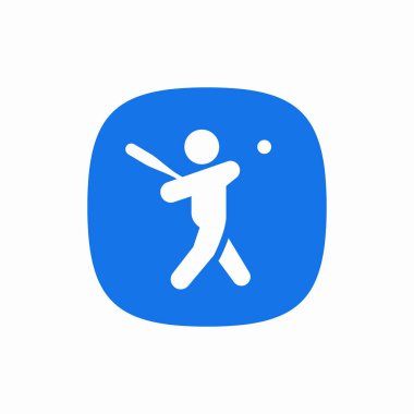 beyzbol oyuncusu spor simgesi işareti