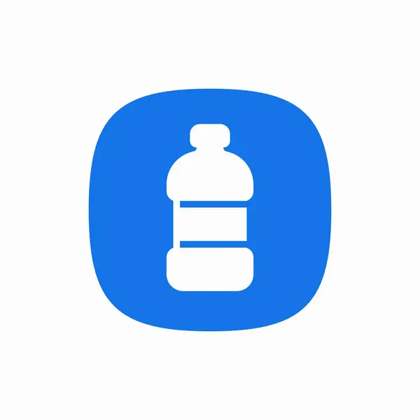 stock vector bottle of water icon sign