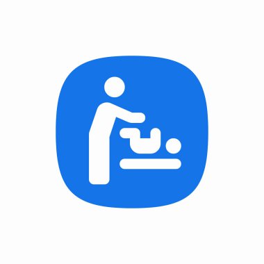 bebek soyunma odası simgesi