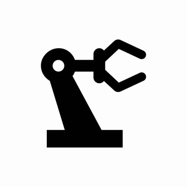 Fabrika endüstrisi makine simgesi işareti