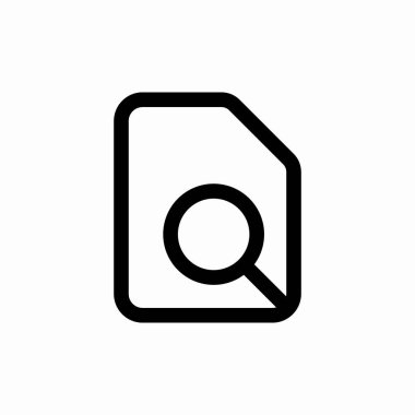 Dosya büyüteç simgesi ara