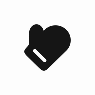 Tutkal mutfak eldiveni fırın simgesi