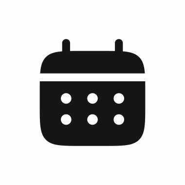 takvim takvimi zamanlama simgesi işareti