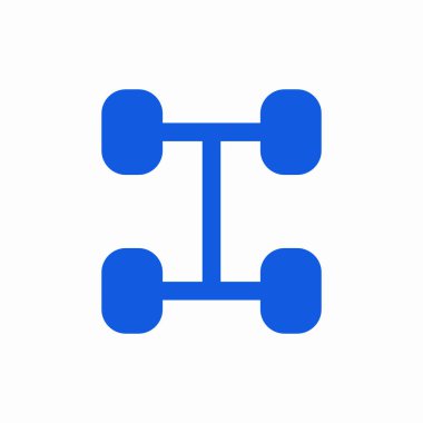 dört teker çekişli off road simgesi