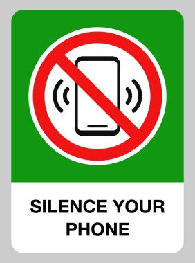  Sessizlik Telefonunuz Halk Şarkı Söyleme Vektörü