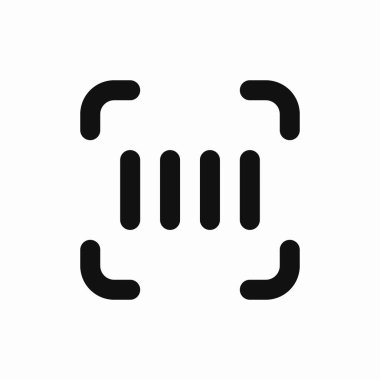 barkod tarama perakende kod simgesi