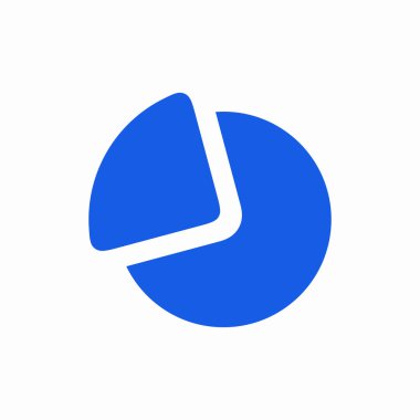 finans şeması pasta simgesi