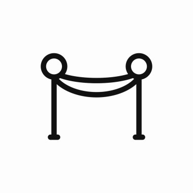 olay eskrim bandı barikat simgesi