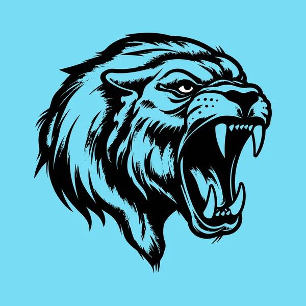 Mascota Del Tigre Logo Del Juego — Archivo Imágenes Vectoriales