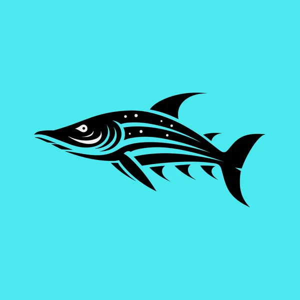 ภาพเวกเตอร ปลาไพค — ภาพเวกเตอร์สต็อก