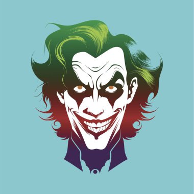 Bulanık Yüzlü ve Vahşi Saçlı Bir Kişi