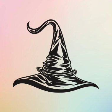 Zigzag desenli Cadı Şapkası