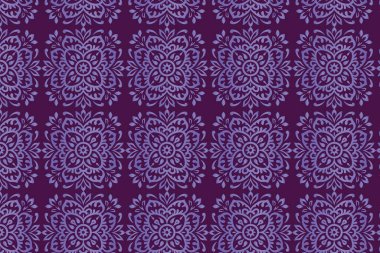 Mor Çiçek Deseni, Kusursuz ve Simetrik Tasarım