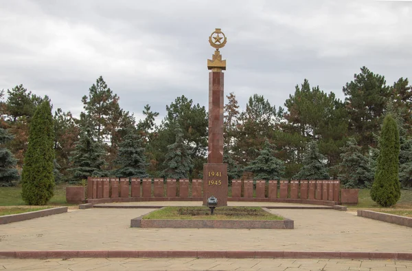 Chisinau Moldavia Ottobre 2022 Monumento Soldati Della Grande Guerra Patriottica — Foto Stock