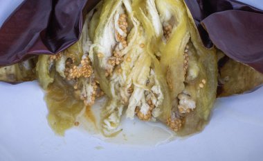 Patlıcan Karışımı: Fırında Pişirilmiş İyilik.