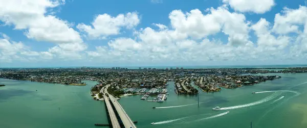 Bridge headed into Marco Island along the Gulf of Mexico in Southwest Florida