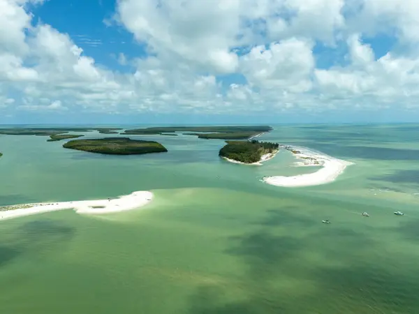 Mangrove islands also called Thousand Islands along Marco Island in Southwest Florida