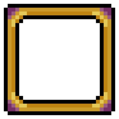 Piksel resim biçiminde boş resim çerçevesi
