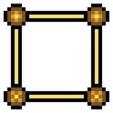 Piksel resim biçiminde boş resim çerçevesi