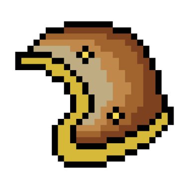 Retro motosiklet kaskı 8 bit piksel sanat tarzında.