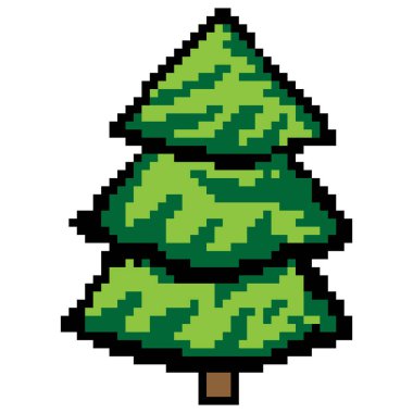 Firavun noel ağacı pikseli