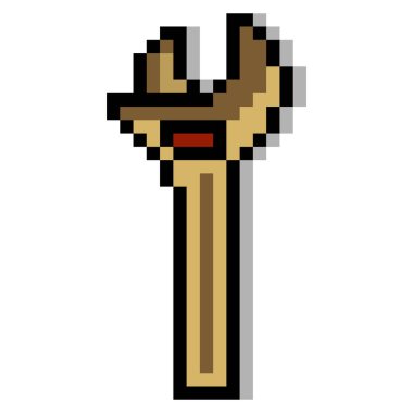 Piksel resim tarzında ayarlanabilir anahtar